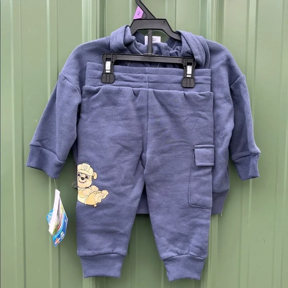Graphic Hoodies & Pants 4, 2-Piece Sets & Button Down Shirt & Jeans Size 12M